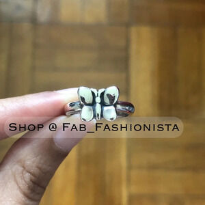 James Avery Butterfly Ring Retired Sterling Silver size 7.25